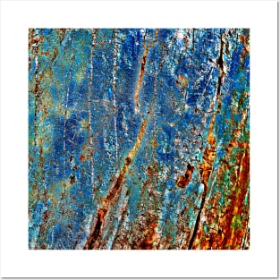 BLUE ARCHETYPAL LANDSCAPE Posters and Art